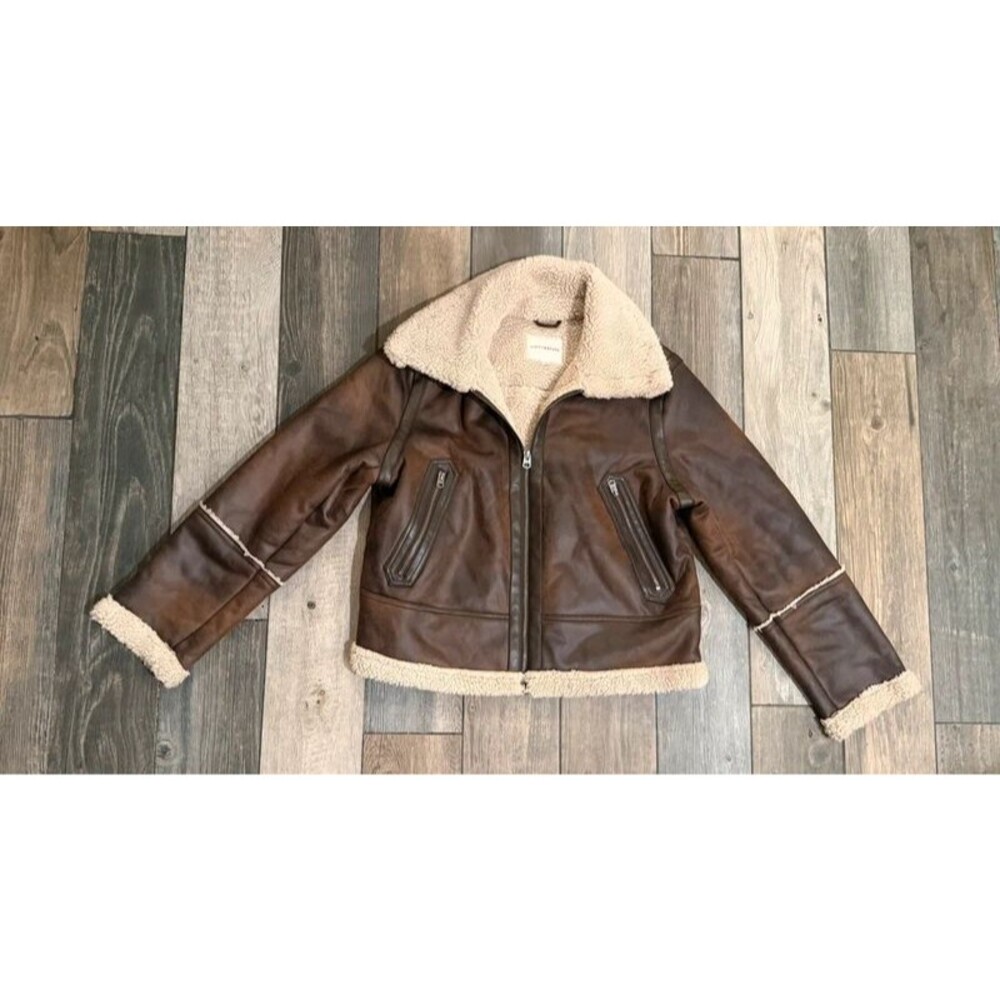 Lucky Brand Faux Shearling Jacket